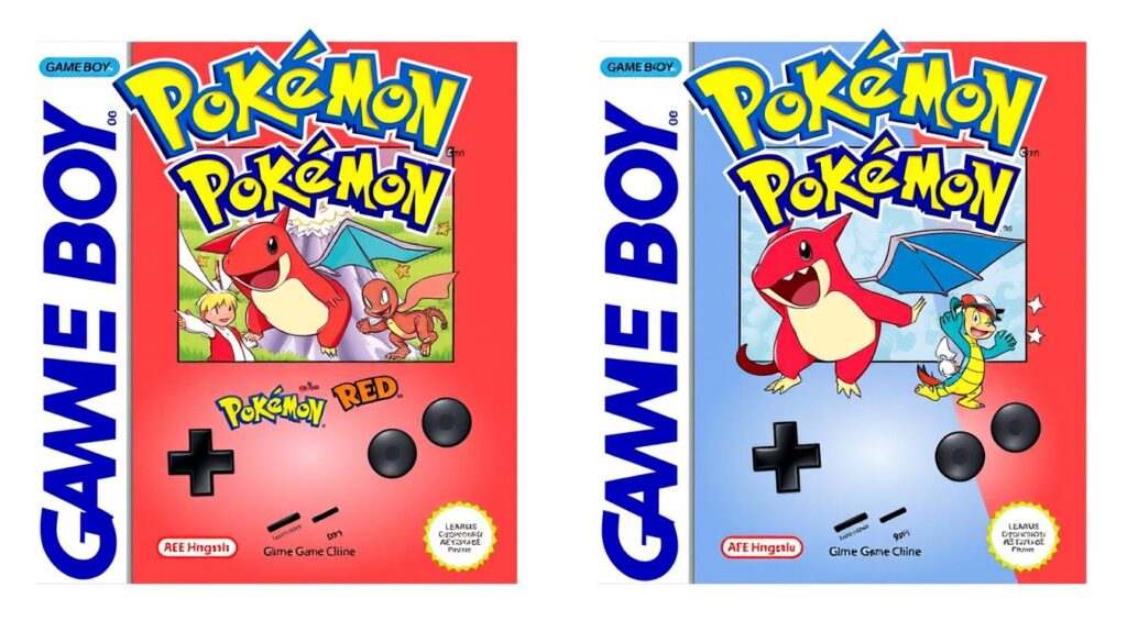 pokemon red blue gameboy games