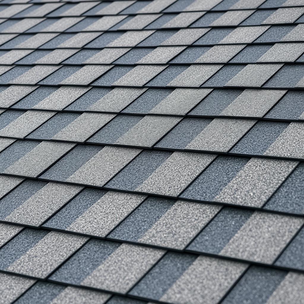 Asphalt shingle roof on Chicago home Asphalt shingle roof on Chicago home