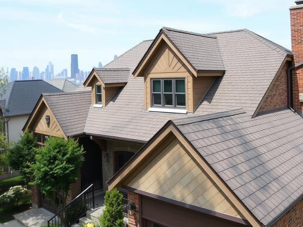 Chicago home with weather-resistant roofing Chicago home with weather-resistant roofing