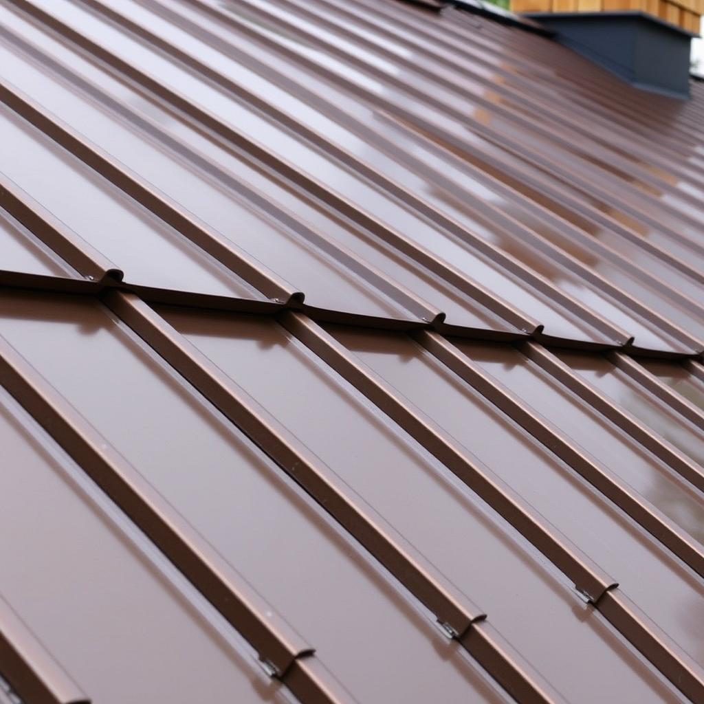 Durable metal roofing installation on a Chicago property Durable metal roofing installation on a Chicago property