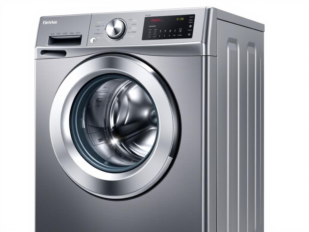 Electrolux ELFW7637A front-loading washing machine with titanium finish and SmartBoost technology Electrolux ELFW7637A front-loading washing machine with titanium finish and SmartBoost technology