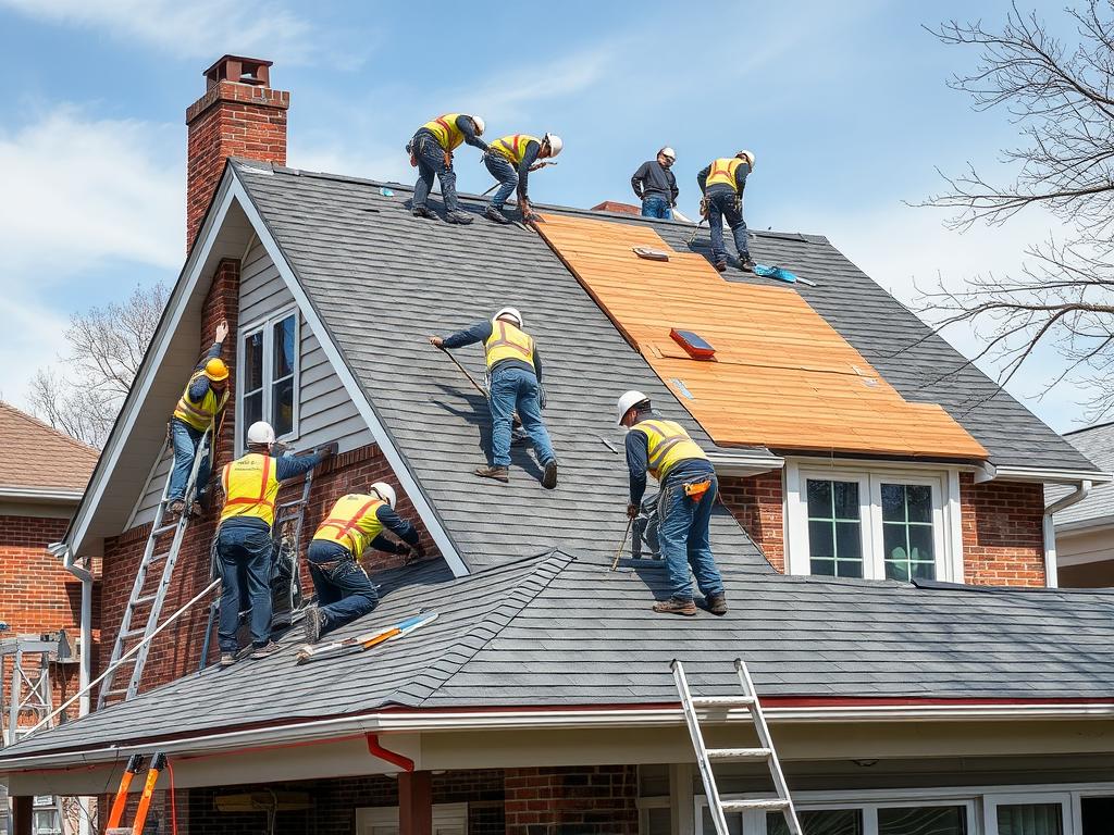 Expert roof installation in Chicago