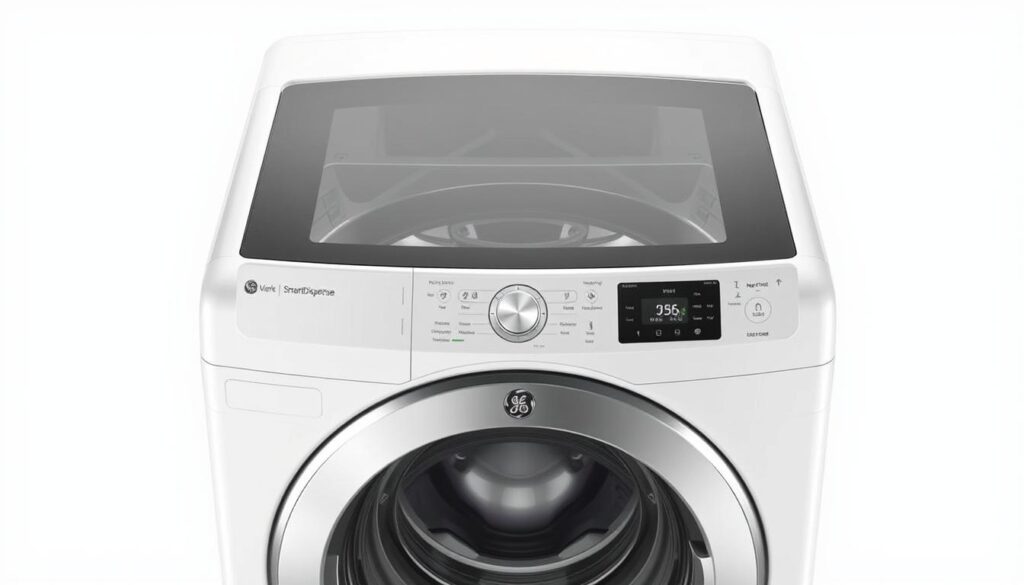 GE GTW725BSNWS Top Load washing machine with SmartDispense technology among top 10 washing machines in 2025 GE GTW725BSNWS Top Load washing machine with SmartDispense technology among top 10 washing machines in 2025