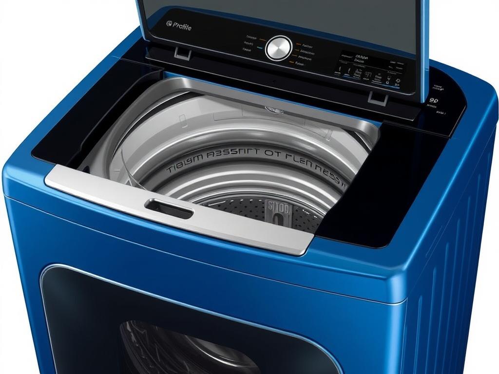 GE Profile PTW800BPWRS top-loading washing machine in sapphire blue - ranked in top 10 washing machines in 2025 GE Profile PTW800BPWRS top-loading washing machine in sapphire blue - ranked in top 10 washing machines in 2025