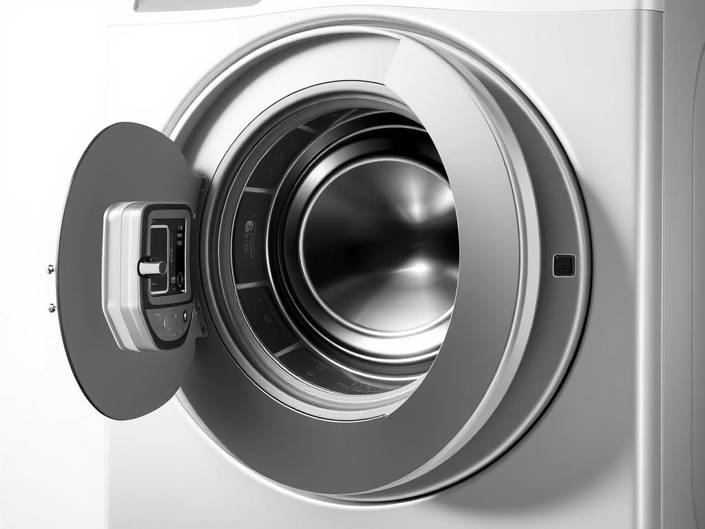 LG WM4000H washing machine with door open showing the stainless steel drum - top 10 washing machines in 2025 LG WM4000H washing machine with door open showing the stainless steel drum - top 10 washing machines in 2025