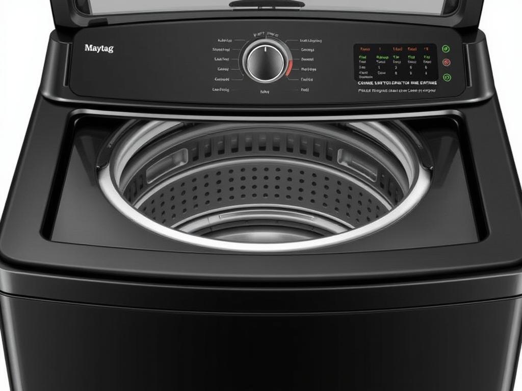 Maytag MVW6500MBK top-load washing machine with Pet Pro System Maytag MVW6500MBK top-load washing machine with Pet Pro System