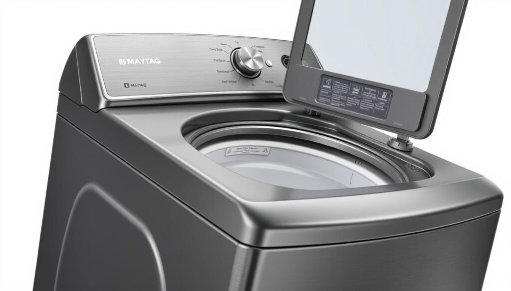 Maytag MVW7230HC top load washing machine with metallic slate finish Maytag MVW7230HC top load washing machine with metallic slate finish