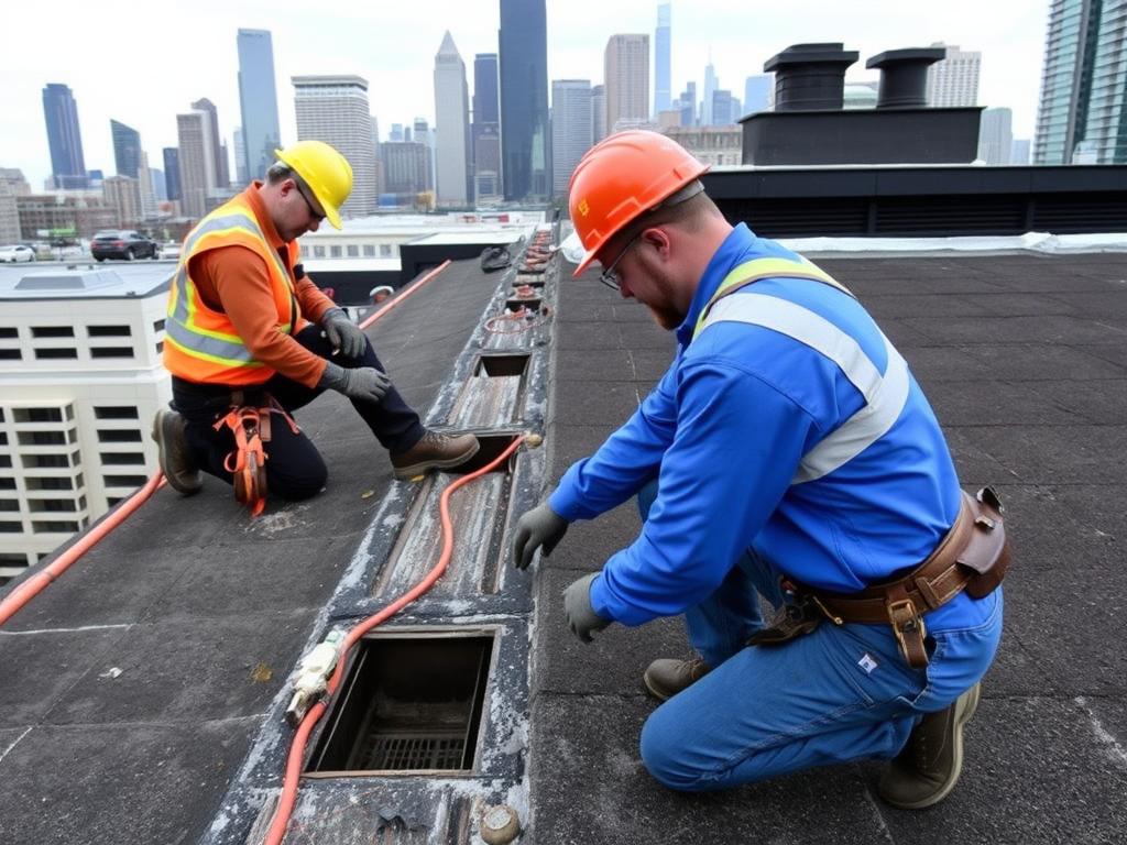 Preventative roof maintenance in Chicago Preventative roof maintenance in Chicago