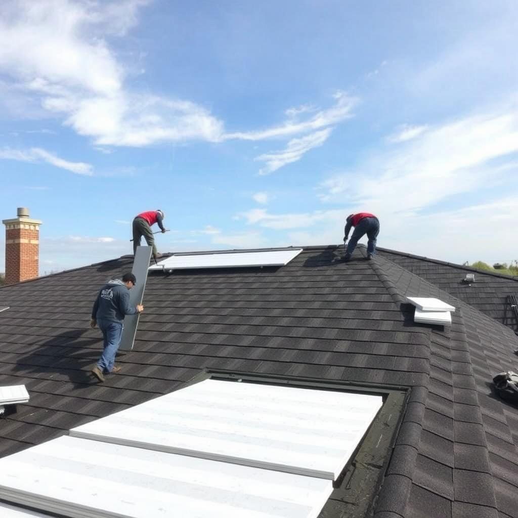 Professional roof installation in Chicago with quality materials Professional roof installation in Chicago with quality materials