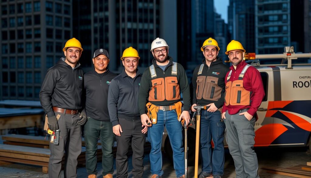 Professional roofing team in Chicago Professional roofing team in Chicago