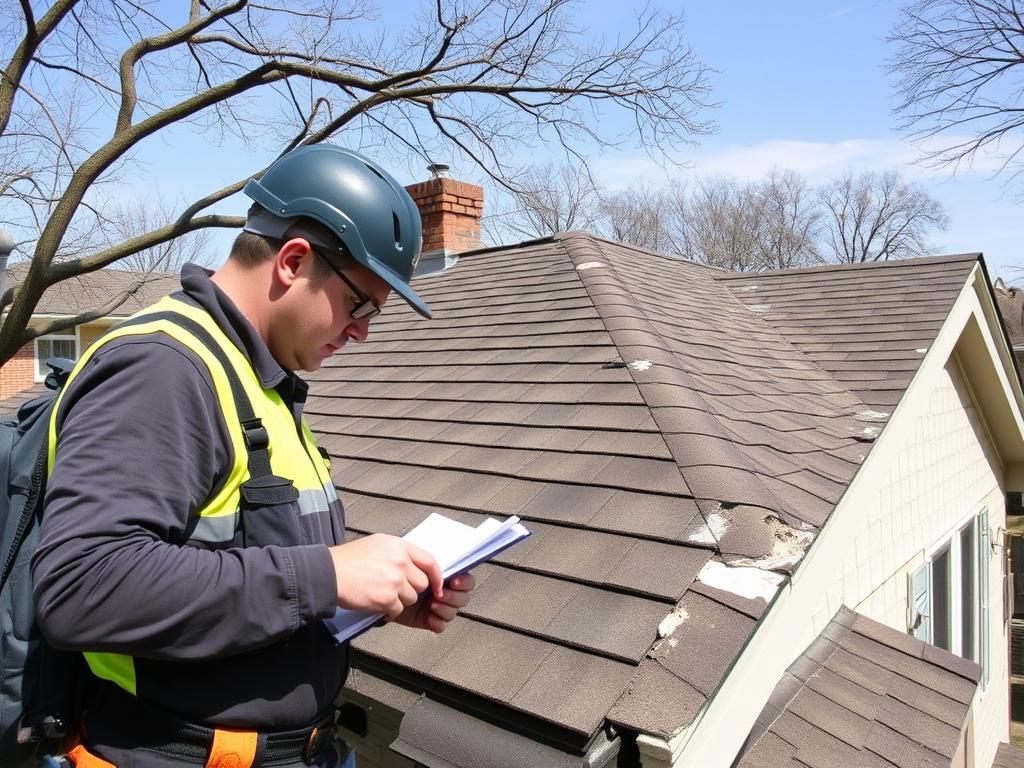 Roof inspection in Chicago by professional roofer Roof inspection in Chicago by professional roofer