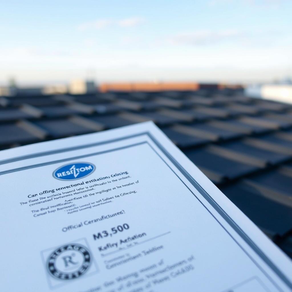 Roofing manufacturer certifications for Chicago installations