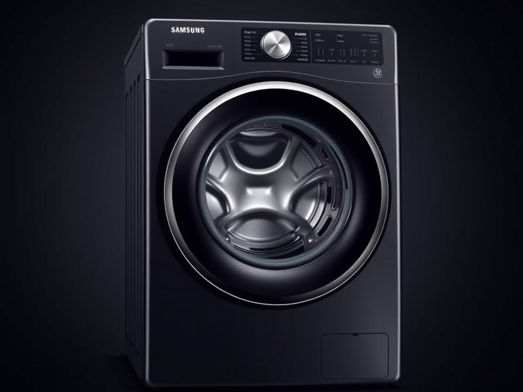 Samsung WF50A8800AV front-load washing machine with AI OptiWash technology Samsung WF50A8800AV front-load washing machine with AI OptiWash technology