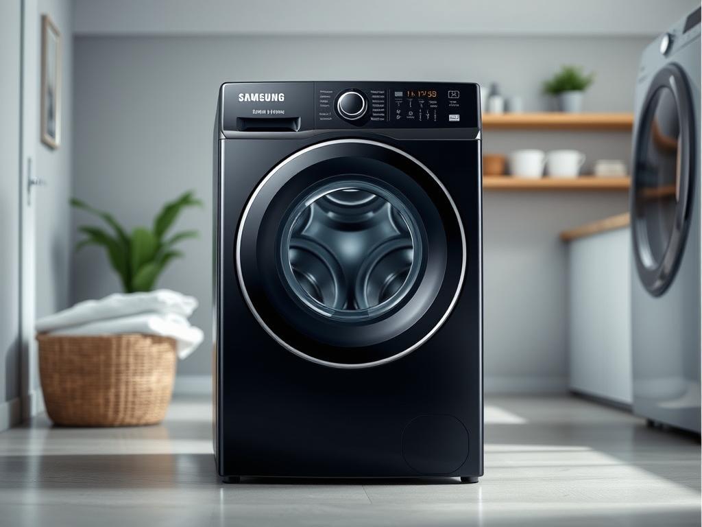 Samsung WF50A8800AV front-loading washing machine with AI Control Samsung WF50A8800AV front-loading washing machine with AI Control