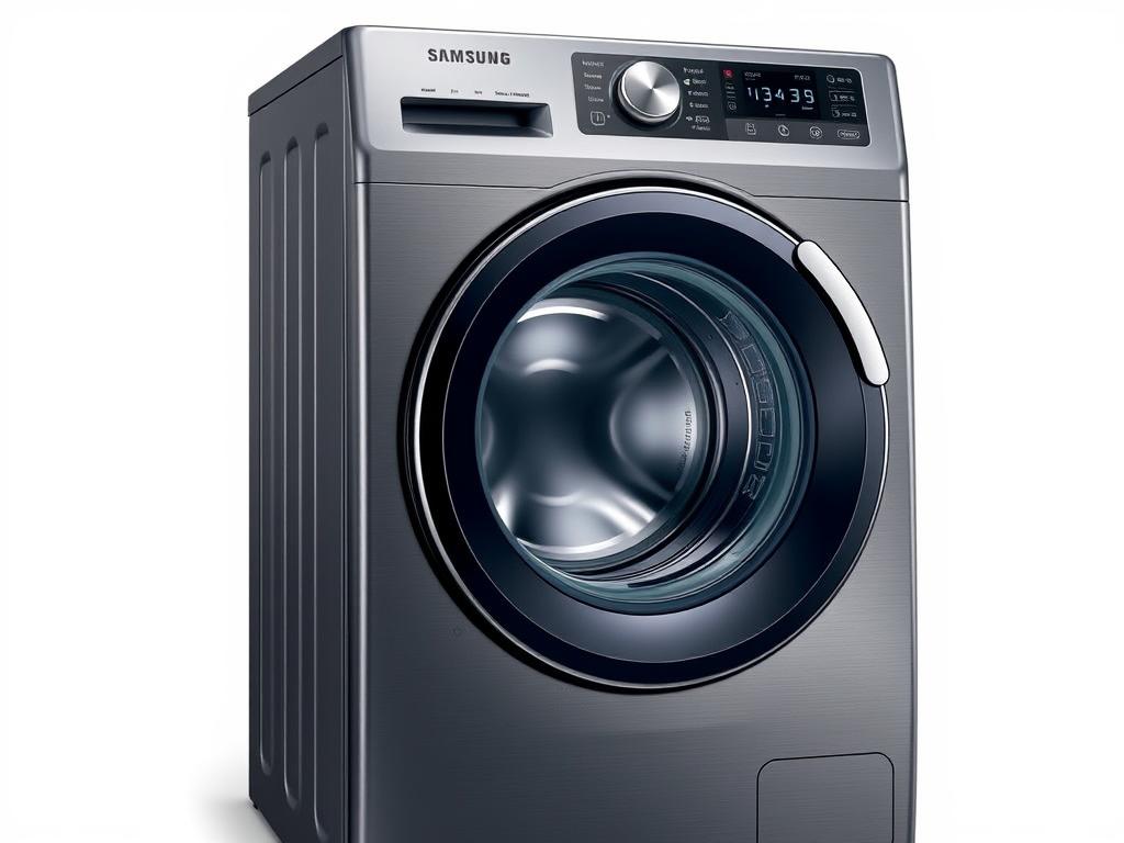 Samsung WF50A8800AV front-loading washing machine with AI-powered wash optimization Samsung WF50A8800AV front-loading washing machine with AI-powered wash optimization