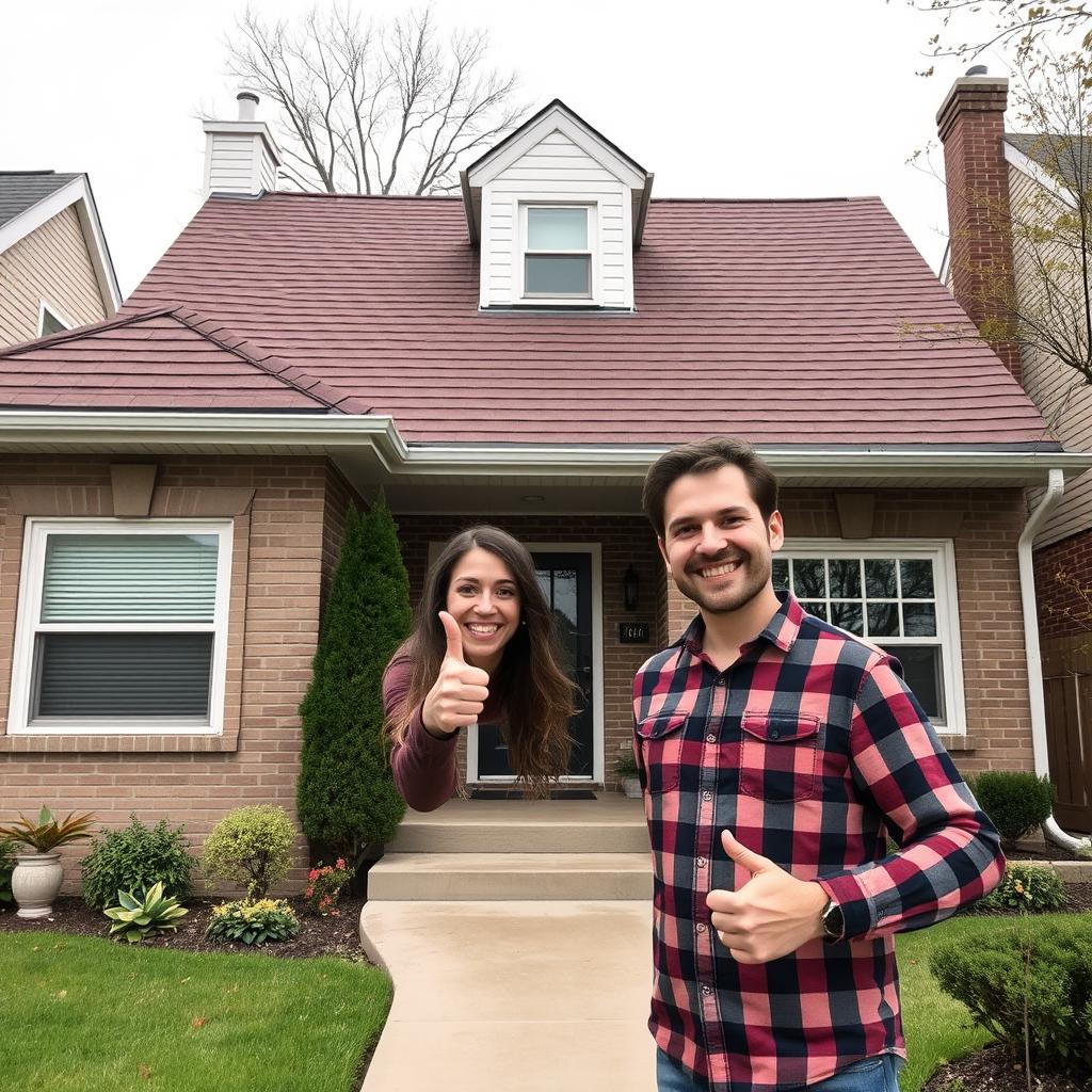 Satisfied Chicago roofing customer Satisfied Chicago roofing customer