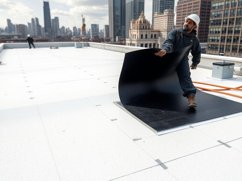 Specialized flat roofing materials for Chicago commercial properties Specialized flat roofing materials for Chicago commercial properties