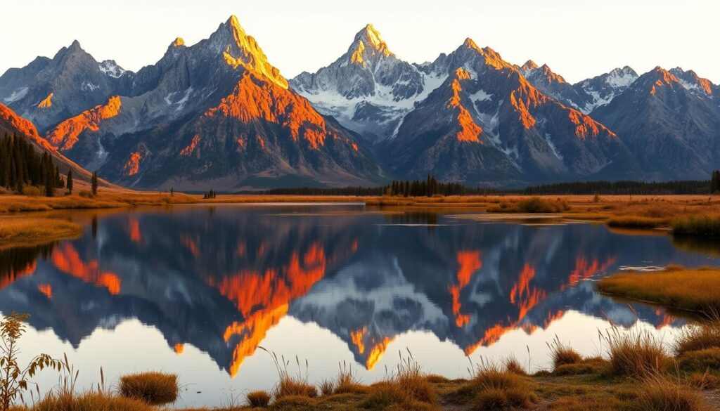 Sunrise at Schwabacher Landing, Grand Teton National Park, one of America's most stunning national parks Sunrise at Schwabacher Landing, Grand Teton National Park, one of America's most stunning national parks