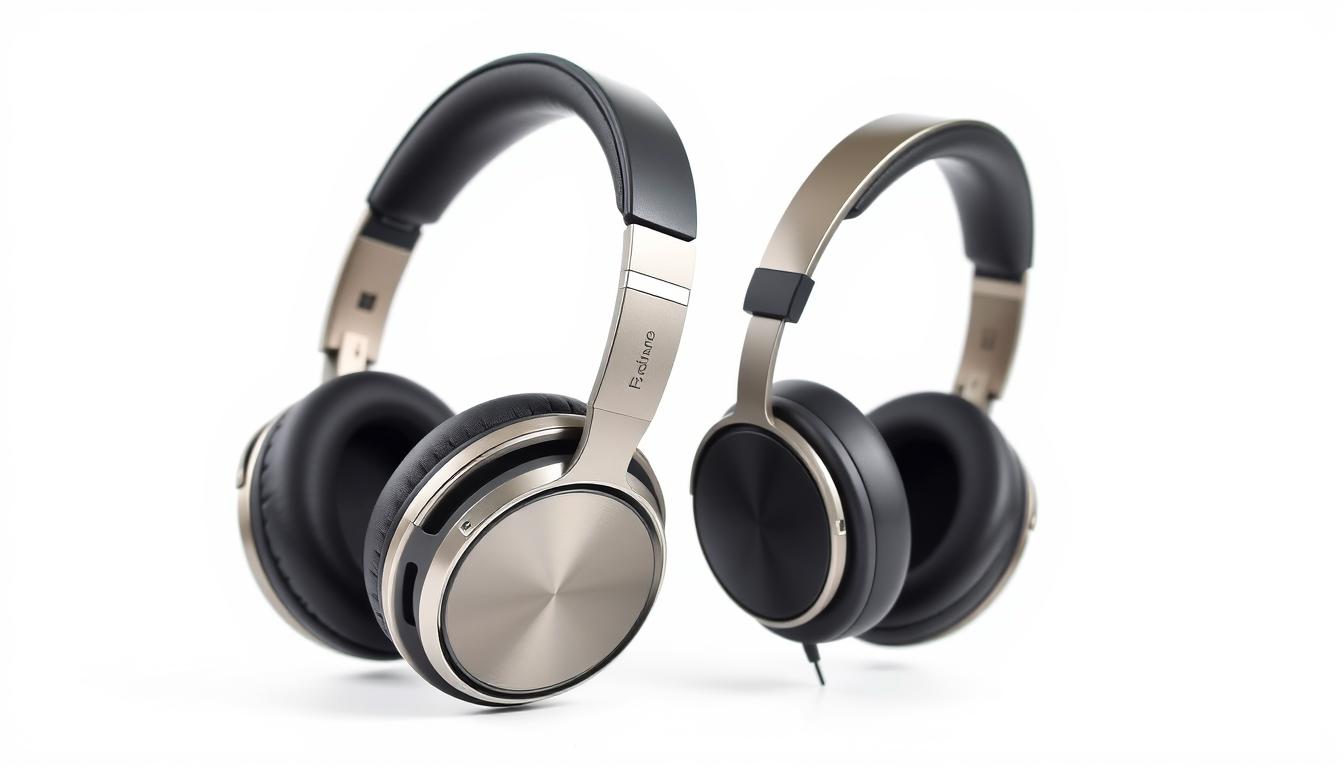 Top 7 noise-cancelling headphones arranged side by side showing design differences