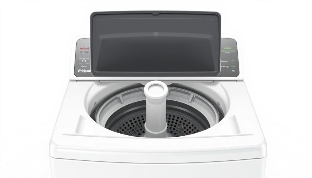 Whirlpool WTW8127LC top load washing machine with removable agitator Whirlpool WTW8127LC top load washing machine with removable agitator