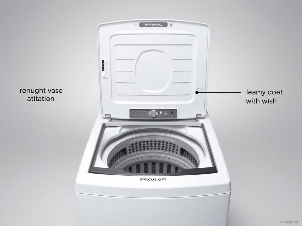 Whirlpool WTW8127LC top-loading washing machine with removable agitator - top 10 washing machines in 2025 Whirlpool WTW8127LC top-loading washing machine with removable agitator - top 10 washing machines in 2025