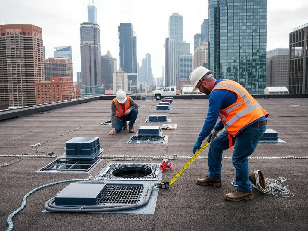 Commercial roof maintenance program in Chicago Commercial roof maintenance program in Chicago