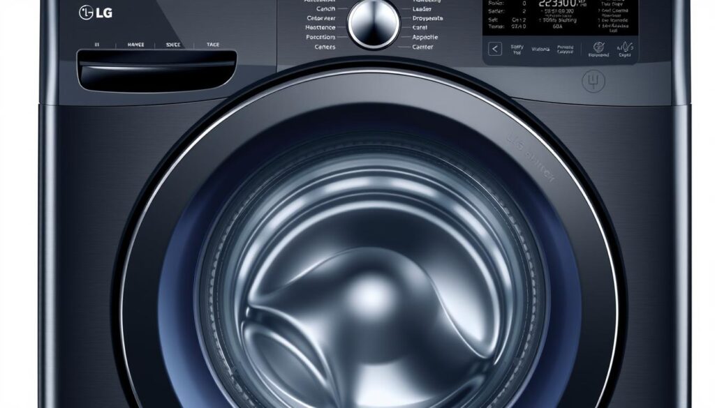 LG WT7900HBA large capacity top-loading washing machine