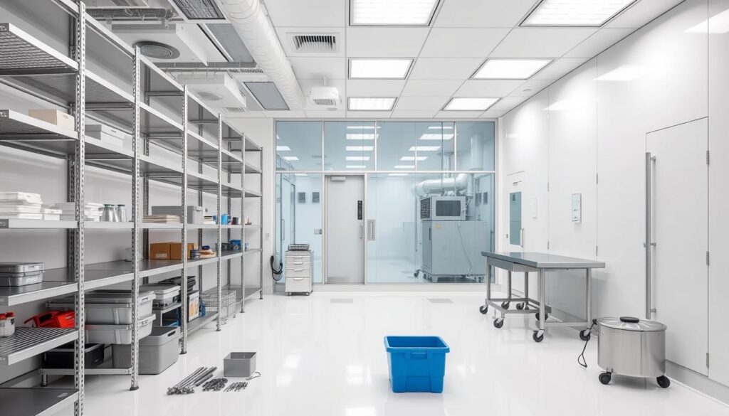 cleanroom design materials