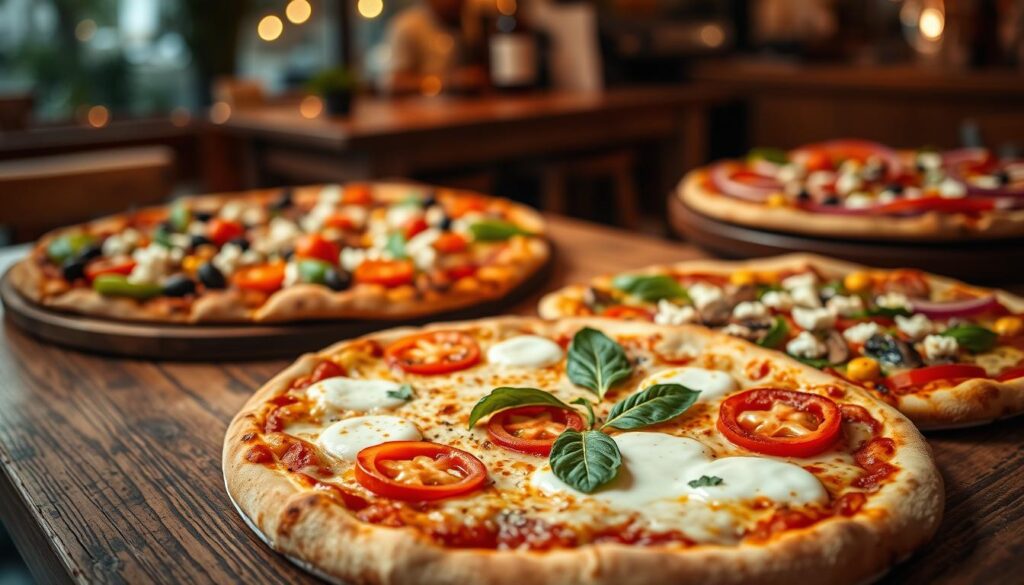 vegetarian pizza options